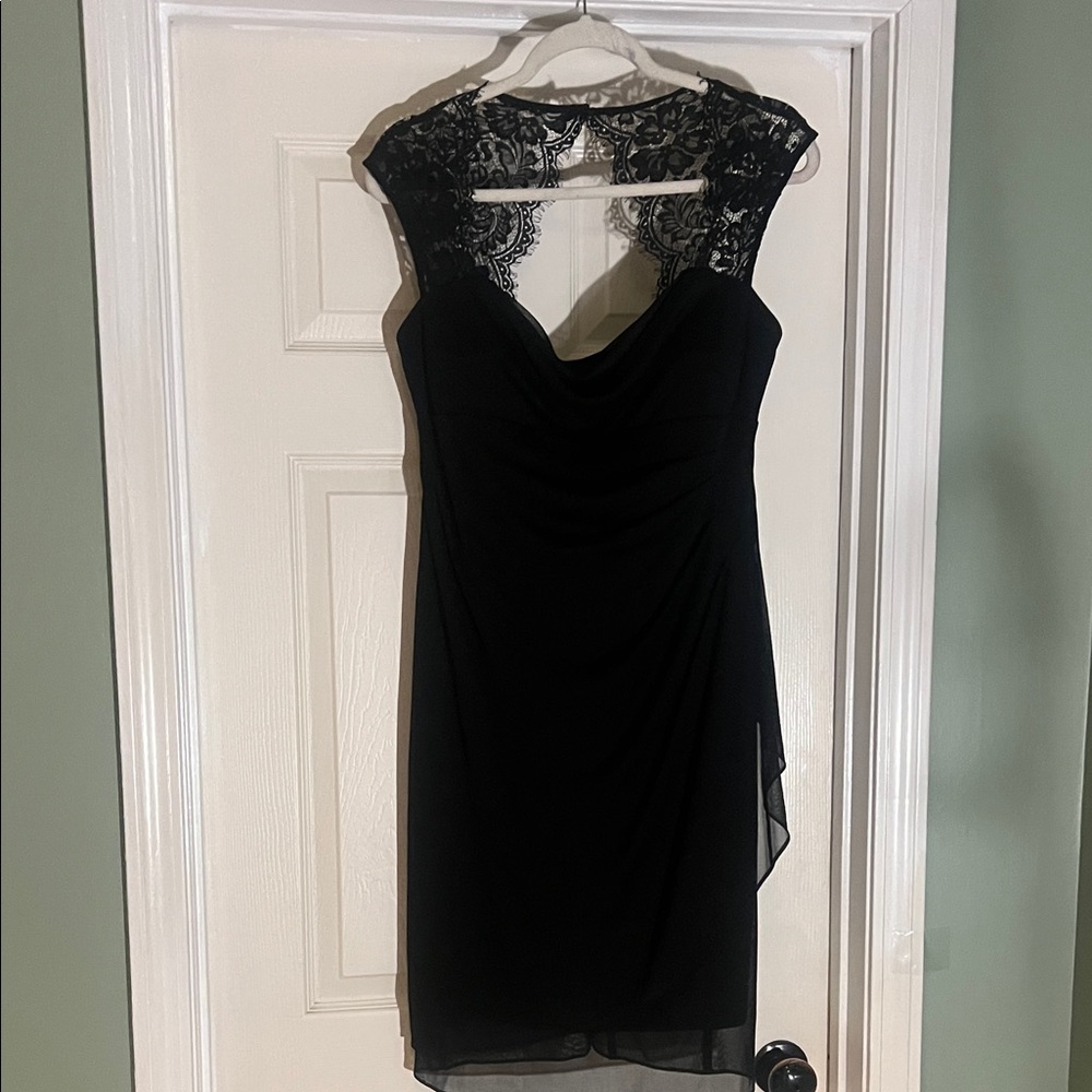 Black Lace Cocktail Dress